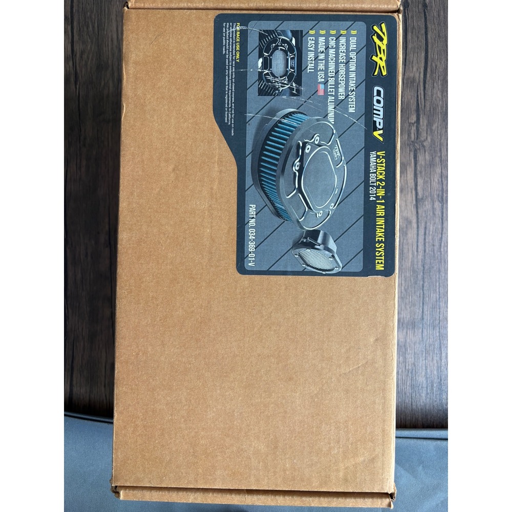 Two Brothers Racing Comp-V V-Stack Air Intake Yamaha Bolt 2014 034-369-01-V